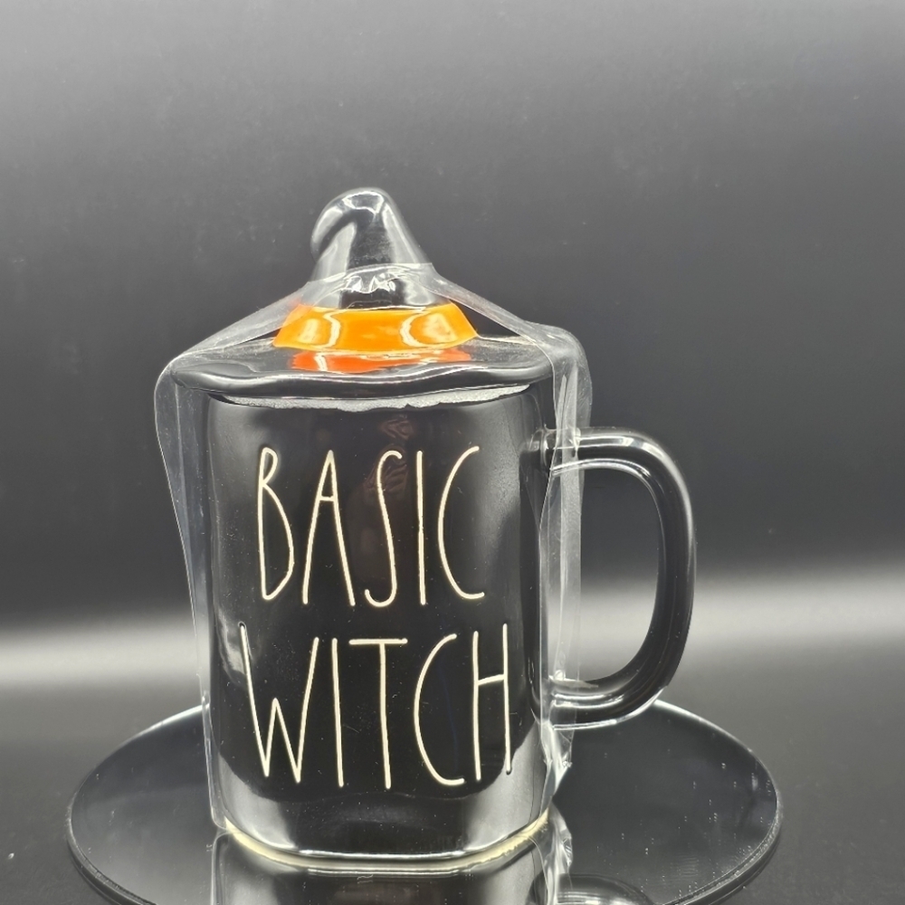 Rae Dunn "BASIC WITCH" Figural Coffee Mug